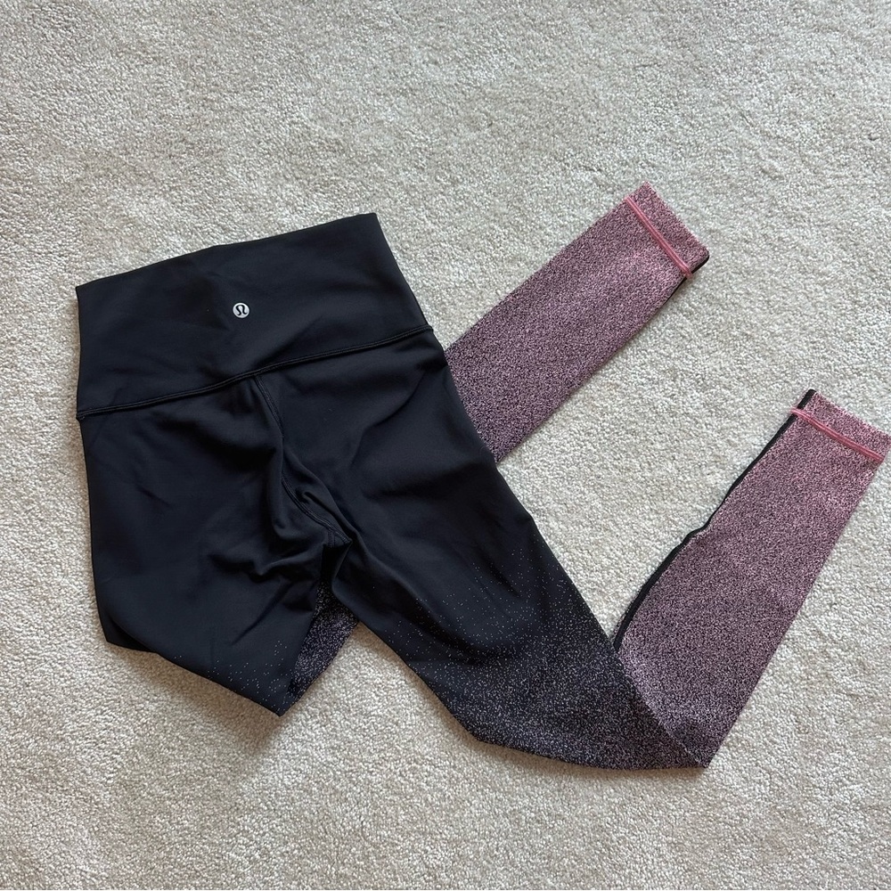 Lululemon Wunder Under Hi-Rise Tight (Ombre Speckle) 28" size 4